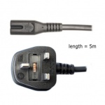 Elinchrom Mains Power Cable 5m (16.5ft), UK Plug, for D-Lite One (Spare)